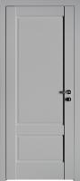 Межкомнатная дверь GeoDoors 243 Vinyl серый