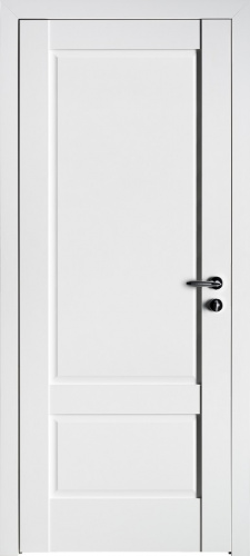 Межкомнатная дверь GeoDoors 243 Винил белый 600мм