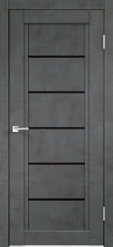 Межкомнатная дверь Некст  1 муар темно-серый 600мм