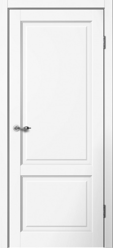 Межкомнатная дверь Classic С 02 ПГ белый 600мм