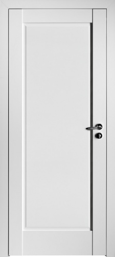 Межкомнатная дверь GeoDoors 242 Vinyl белый 600мм