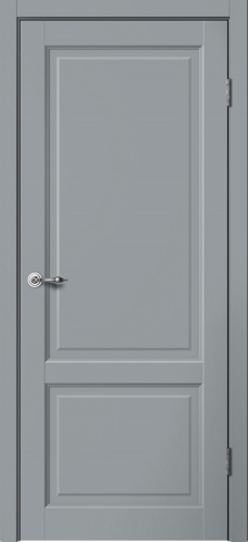 Межкомнатная дверь Classic С 02 ПГ серый 600мм