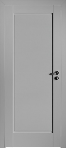 Межкомнатная дверь GeoDoors 242 Vinyl серый 600мм